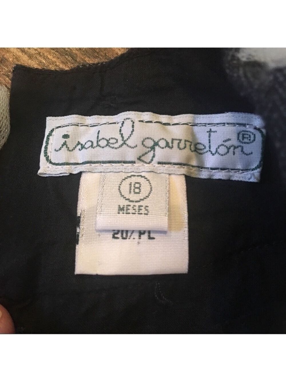 ISABEL GARRETTON Gray Tweed Dress 12-18 months - Picture 4 of 6
